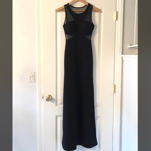 Lulus maxi dress with mesh cutouts - Picture 2 of 3